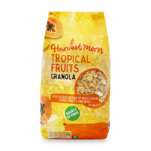 Tropical Fruits Granola 1kg Harvest Morn